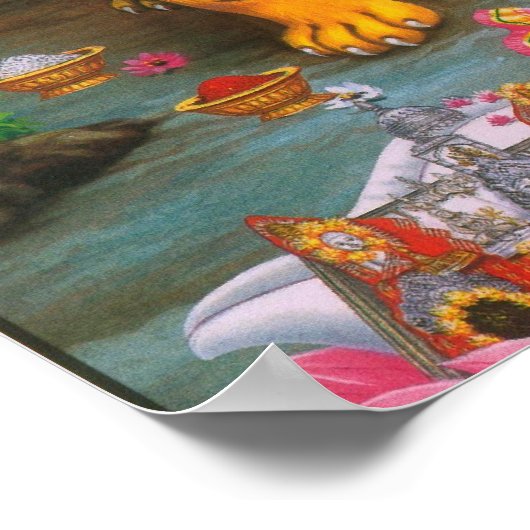 Shiva Parvati Ganesha Poster (Hoek)