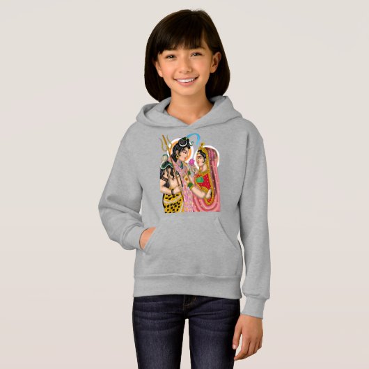 Shiva Parvati Hoodie (Voorkant volledig)
