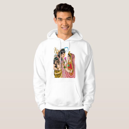 Shiva Parvati Hoodie (Voorkant volledig)