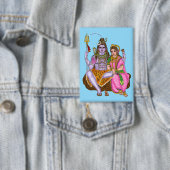 Shiva Parvati Knop Button (Insitu)