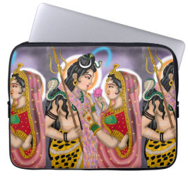 Shiva Parvati Laptop Cover Laptop Sleeve