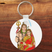 Shiva Parvati sleutelhanger (Voorkant)