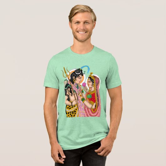 Shiva Parvati T-Shirt (Voorkant volledig)