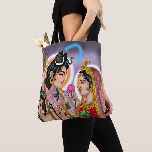 Shiva Parvati Tote Bag (Dichtbij)