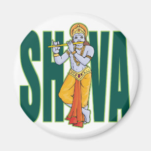 Shiva Play Flute Magneet