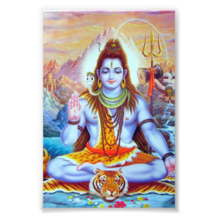 Shiva Print (4 x 6 inch) - versie 1 Foto Afdruk