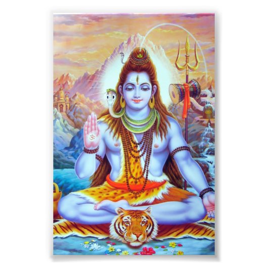 Shiva Print (4 x 6 inch) - versie 1 Foto Afdruk (Voorkant)