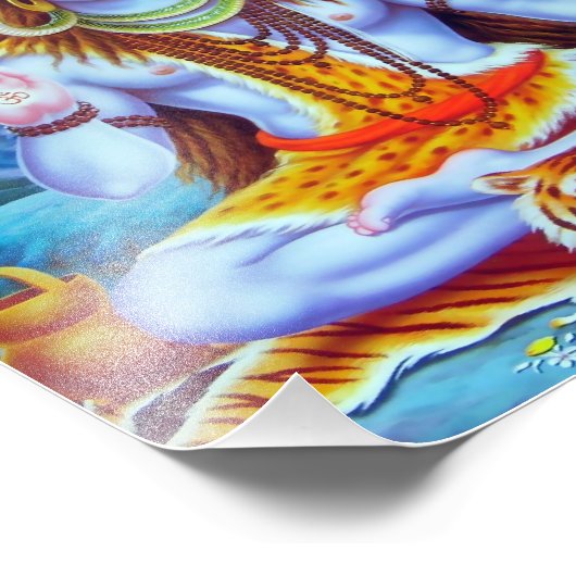 Shiva Print (8 x 10 inch) - versie 1 Foto Afdruk (Hoek)