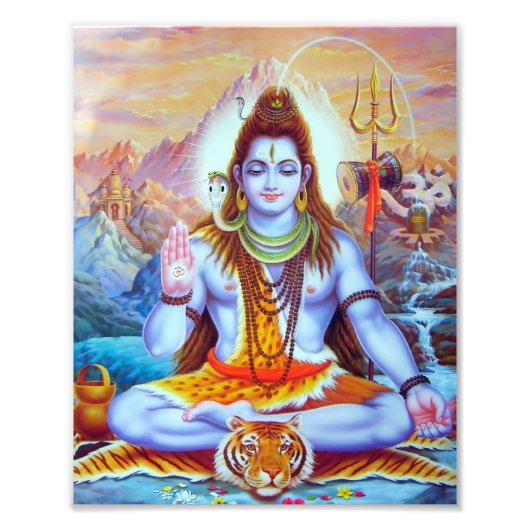 Shiva Print (8 x 10 inch) - versie 1 Foto Afdruk (Voorkant)