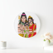 Shiva’s Family Clock Grote Klok (Huis)