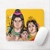 Shiva’s Family Mouse Pad Muismat (Met muis)