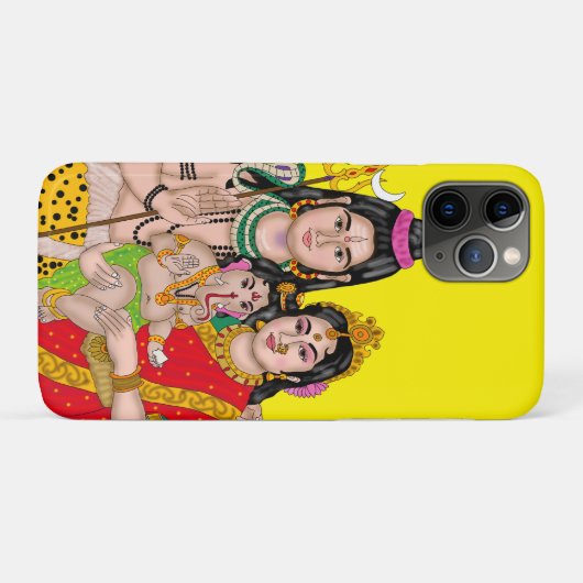 Shiva’s Family Phone Cover (Achterkant (horizontaal))