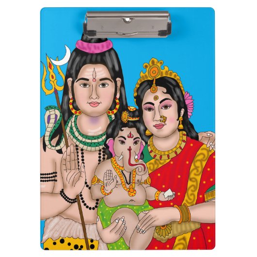 Shiva’s Family Stationary Klembord (Voorkant)