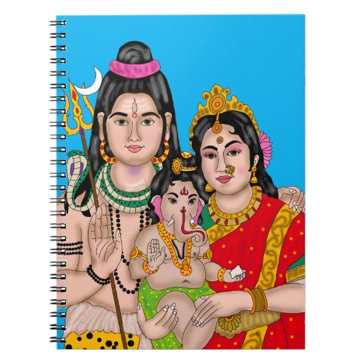 Shiva’s Family Stationary Notitieboek (Voorkant)