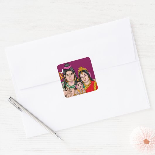 Shiva’s Family Sticker (Envelop)