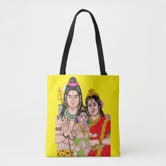 Shiva’s Family Tote Bag (Voorkant)