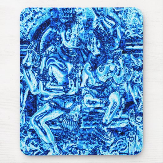 Shiva & Shakti Embrace Muismat (Voorkant)