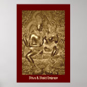 Shiva & Shakti Embrace Poster (Voorkant)
