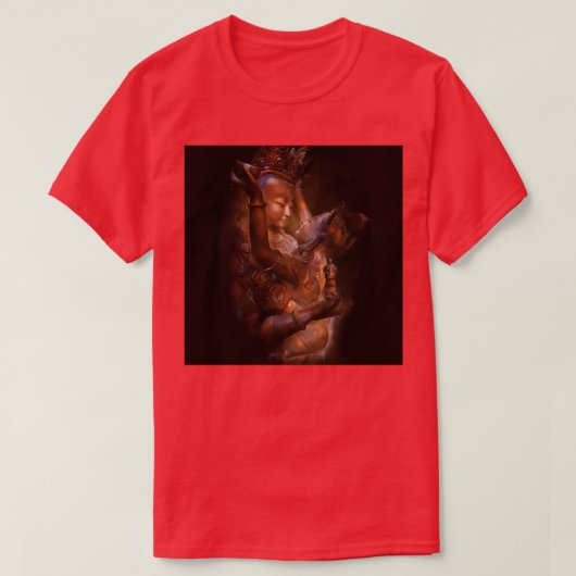 Shiva Shakti Tantra Yab Yum T-shirt (Design voorkant)