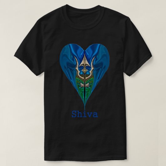 Shiva Shakti Trishul T-shirt (Design voorkant)