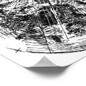 Shiva Spelling Sitar Poster (Hoek)