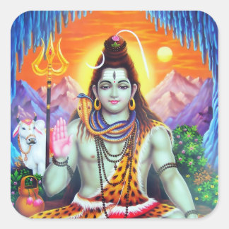 Shiva Sticker - Versie 4