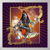 Shiva - Sunset Glow - Poster (Voorkant)