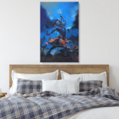 Shiva Tandav Canvas Muurkunst (Insitu (Slaapkamer))