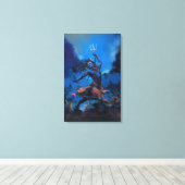 Shiva Tandav Canvas Muurkunst Afdruk (Insitu (Houten vloer))