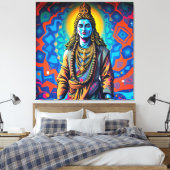 SHIVA THE DESTROYER-3 CANVAS AFDRUK (Insitu (Slaapkamer))