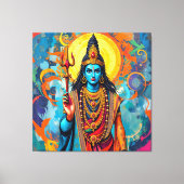 SHIVA THE DESTROYER CANVAS AFDRUK (Voorkant)