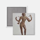 Shiva Vinadhara Dakshina-Murti, Dravidian Magneet (Voorkant / Achterkant)