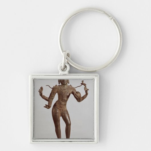 Shiva Vinadhara Dakshina-Murti, Dravidian Sleutelhanger (Voorkant)