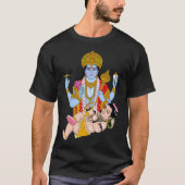 Shiva & Vishnu T-Shirts – Spiritual Wear for Devot (Voorkant)