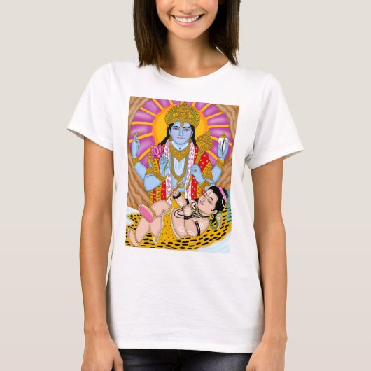 Shiva & Vishnu T-Shirts – Spiritual Wear for Devot (Voorkant)