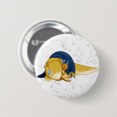Shivae and Plushy Ronde Button 5,7 Cm (Voorkant /achterkant)