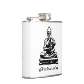 Shivago Komarpaj Buddha van het Thaise bloedbad Heupfles (Rechts)