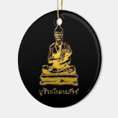 Shivago Komarpaj Buddha van het Thaise bloedbad Keramisch Ornament (Links)