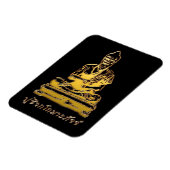 Shivago Komarpaj Buddha van het Thaise bloedbad Magneet (Linkerzijde)