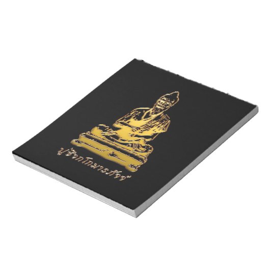 Shivago Komarpaj Buddha van het Thaise bloedbad Notitieblok (Linkerzijde)