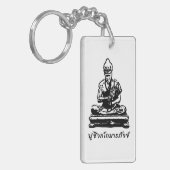 Shivago Komarpaj Buddha van het Thaise bloedbad Sleutelhanger (Voorkant Links)