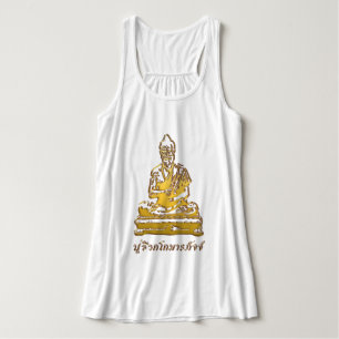 Shivago Komarpaj Buddha van het Thaise bloedbad Tanktop