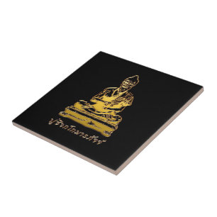 Shivago Komarpaj Buddha van het Thaise bloedbad Tegeltje