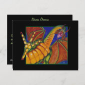Shivan Dragon Briefkaart (Voorkant / Achterkant)
