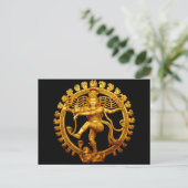 Shiva's Dance Briefkaart (Staand voorkant)