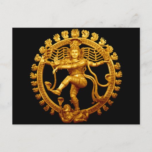 Shiva's Dance Briefkaart (Voorkant)