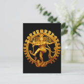Shiva's Dance Briefkaart (Staand voorkant)