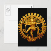 Shiva's Dance Briefkaart (Voorkant / Achterkant)