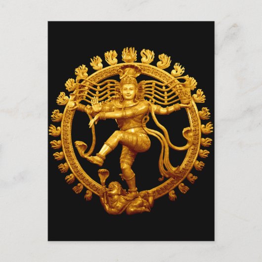 Shiva's Dance Briefkaart (Voorkant)
