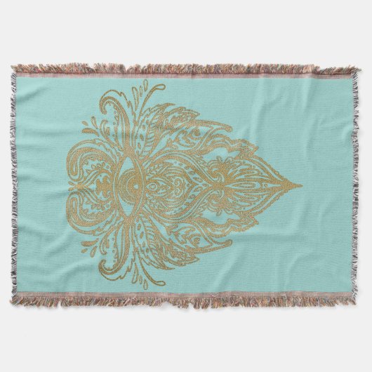 Shiva's oog - Throw Blanket Deken (Voorkant)